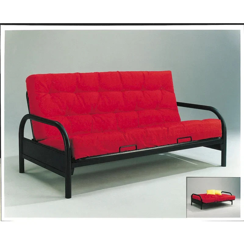 Alfonso Adjustable Frame for Futon, Black Metal