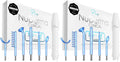 Pure Daily Care NuDerma Clinical Portable Skin Therapy Wand, Machine with 6 Fusion Neon