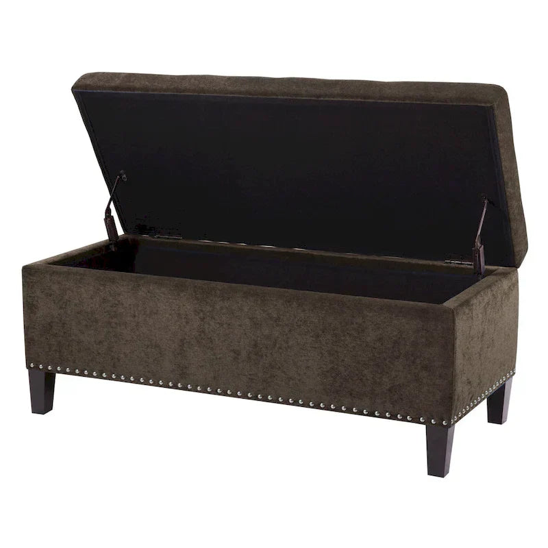 Madison Park Shandra II Tufted Soft Close Storage Bench
