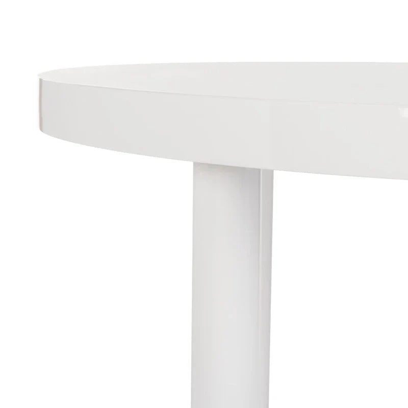 SAFAVIEH Janell White Dining Table - 39.4" Square x 30" Height