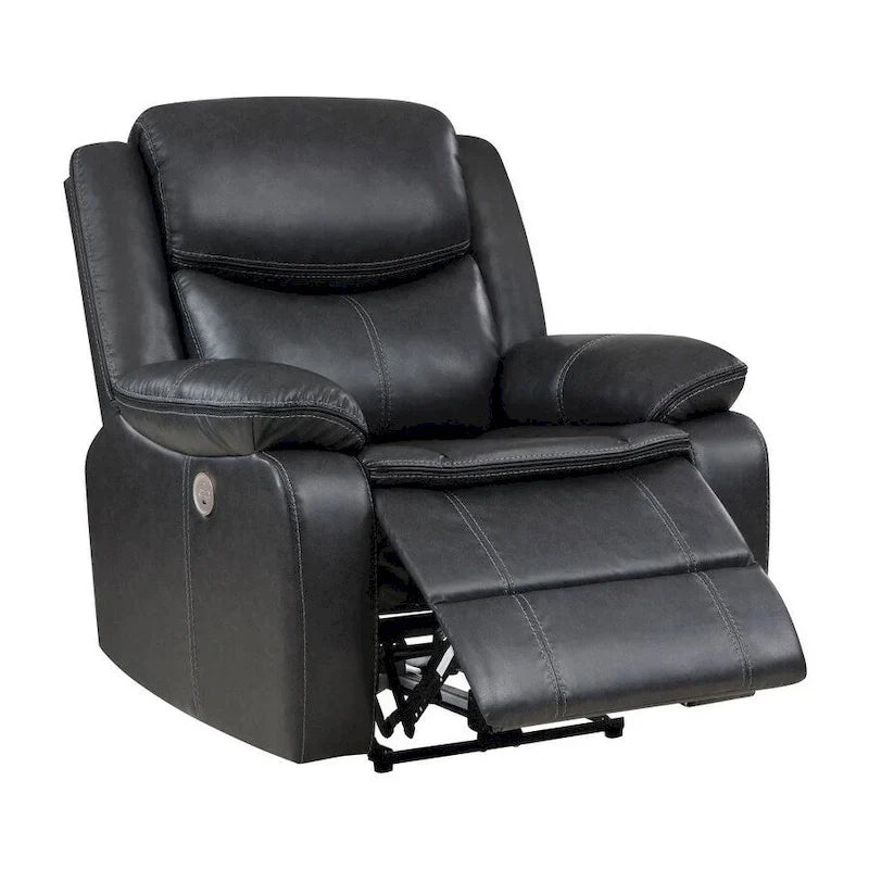McLean Dark Grey Electric Recliner Chair