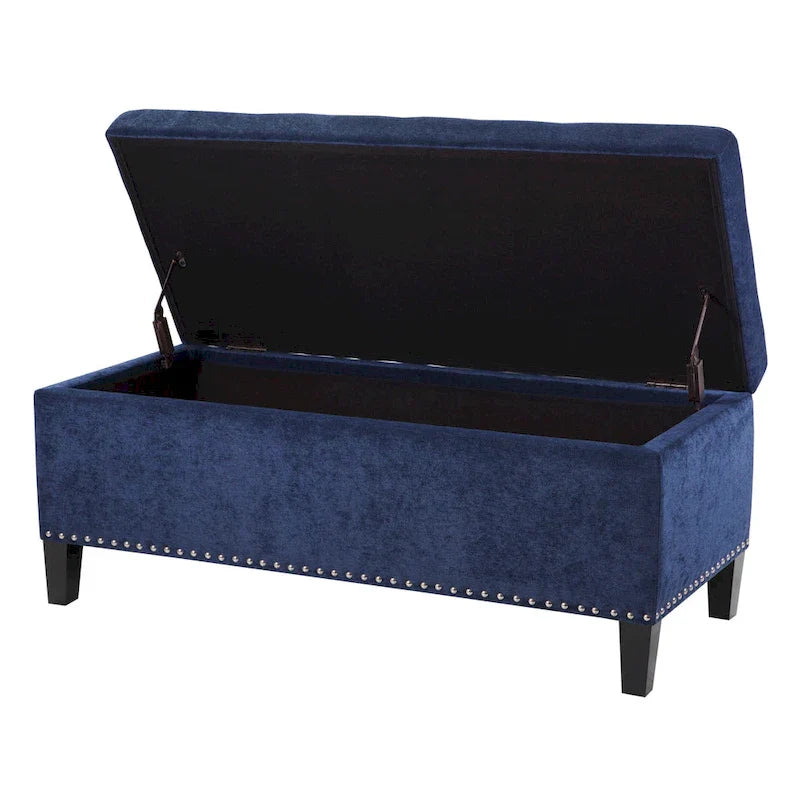 Madison Park Shandra II Tufted Soft Close Storage Bench