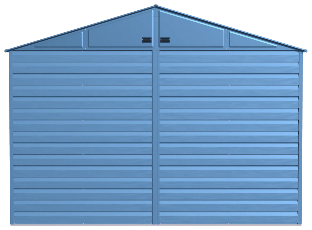 2025 Select Steel Storage Shed, 10x14, Blue Grey