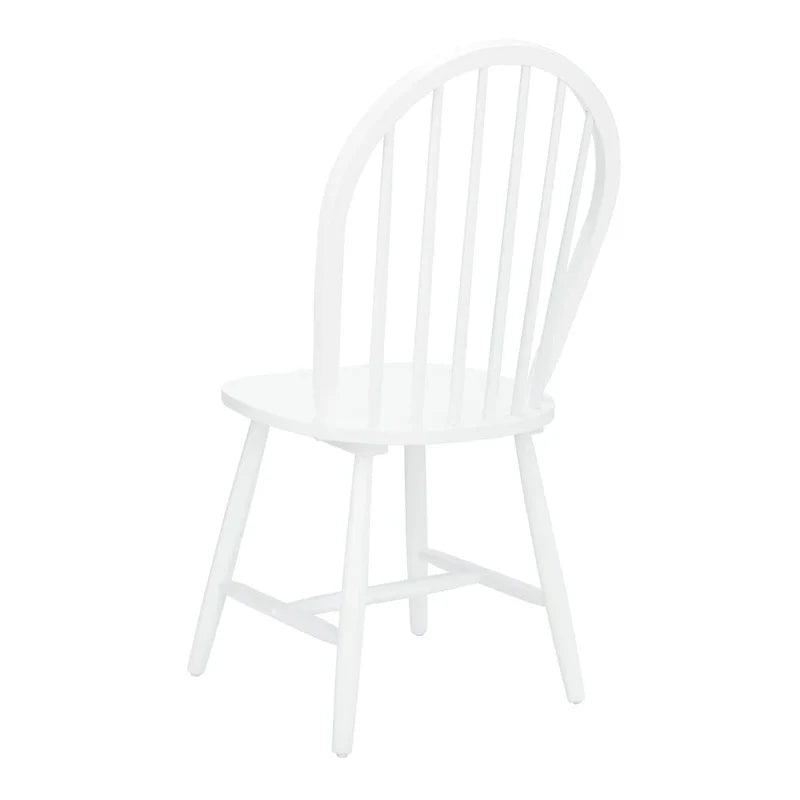 Set of 2 SAFAVIEH Delcie Oval Back Spindle Dining Chairs - Dimensions: 17.9" x 19.7" x 37"