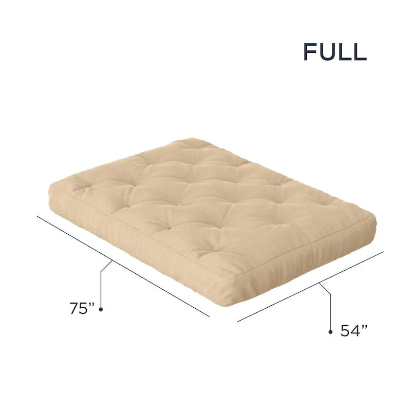 Loosh Home 10-Inch Gel Memory Foam Queen Futon Mattress