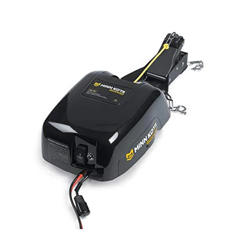 Minn Kota Deckhand Electric Anchor Winch, 40 lb Capacity, Includes 100 ft Nylon Rope, Mounting Hardware