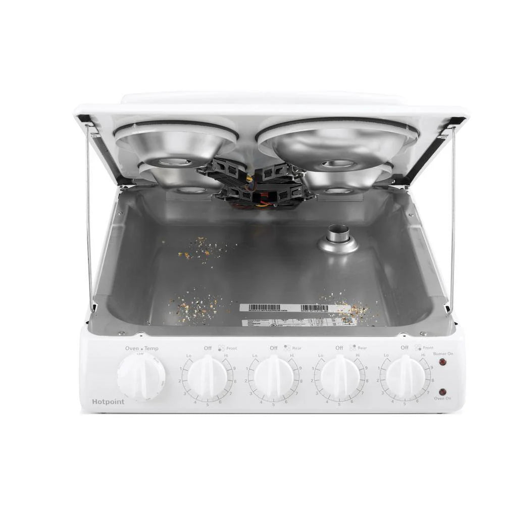 2025 20 in. 4 Burner Element Free-Standing Electric Range in White