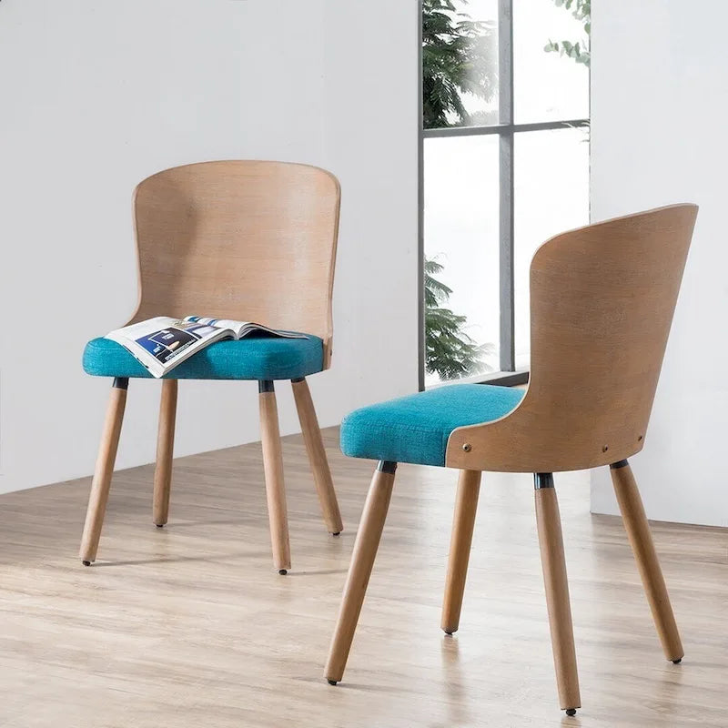 Set of 2 Mid-Century Modern Dining Chairs by Corvus Calvados