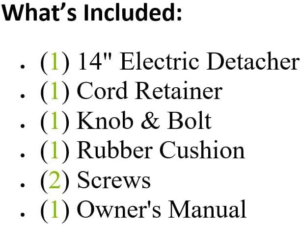 Greenworks 13 Amp 14-Inch Corded Dethatcher