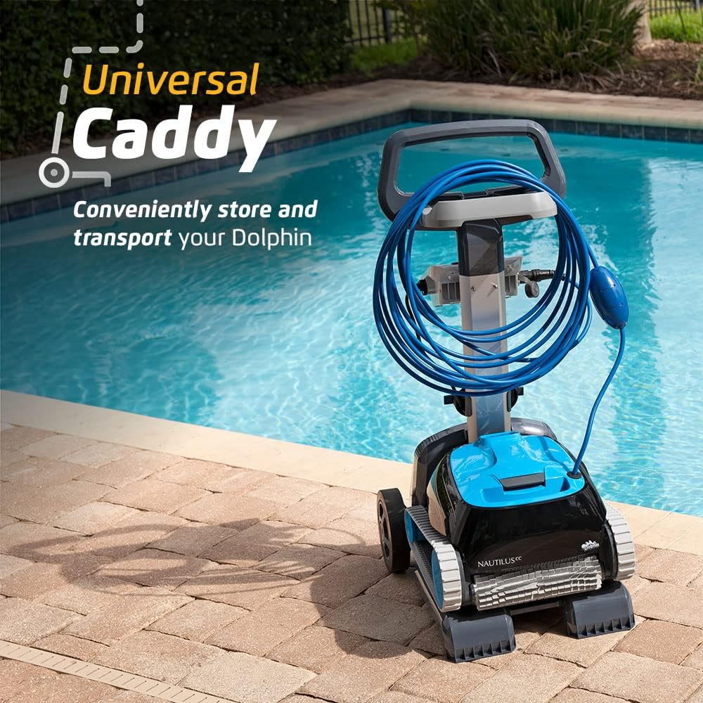 Dolphin Nautilus CC Robotic Pool Vacuum Cleaner All Pools up to 33 FT - Wall Climbing Scrubber Brush