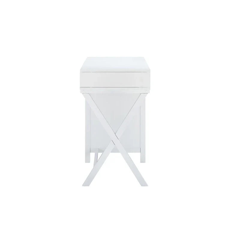 Linon Poppy Side Storage Writing Desk