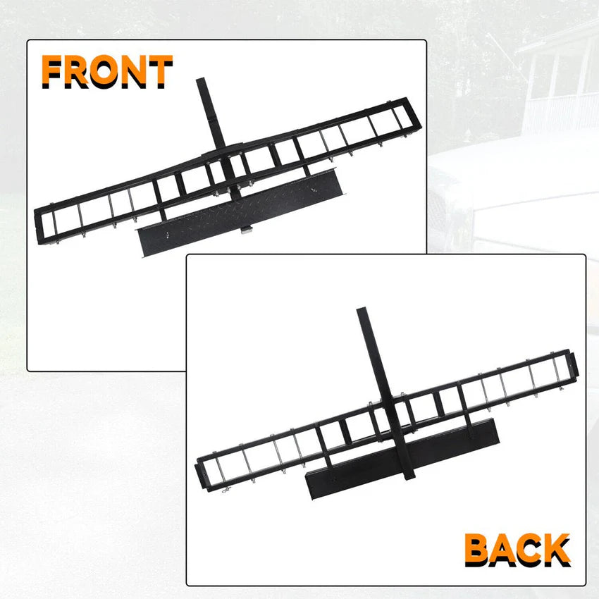 KOJEM 500 Lbs Heavy Duty Motorcycle Dirt Bike Scooter Carrier Hitch Rack