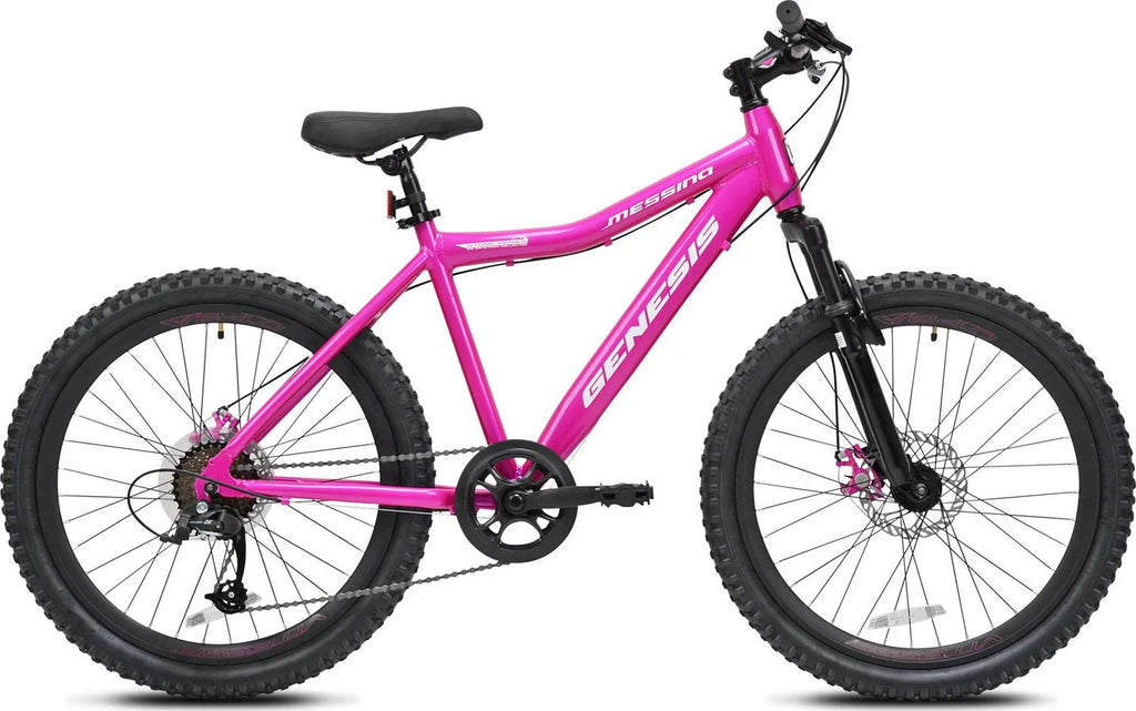 Genesis 24 In. Messina Ladies Mountain Bike, Pink