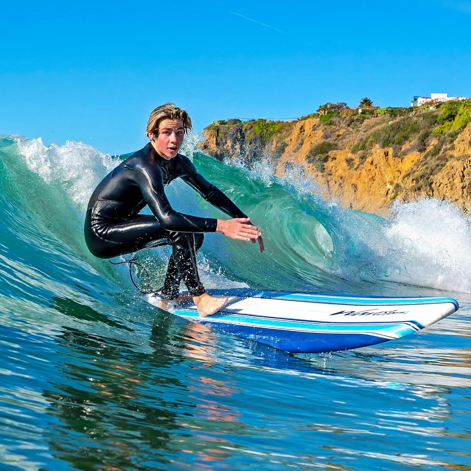 2025 Wavestorm 8ft Classic Longboard Surfboard