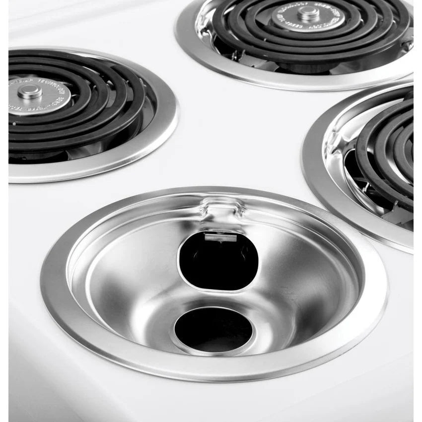 2025 20 in. 4 Burner Element Free-Standing Electric Range in White