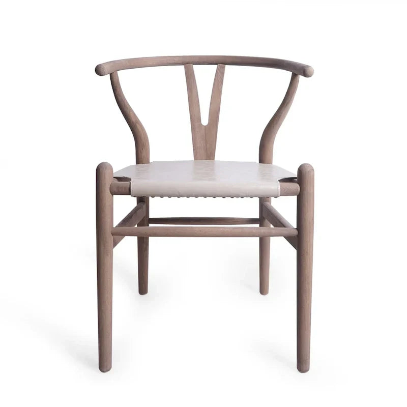Set of 6 Gessford Ash Wood Dining Chairs by Christopher Knight Home