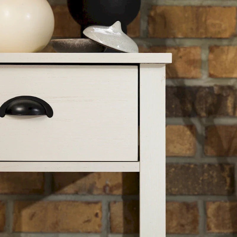 Set of 2 Middlebrook Farmhouse Nightstands with One Drawer