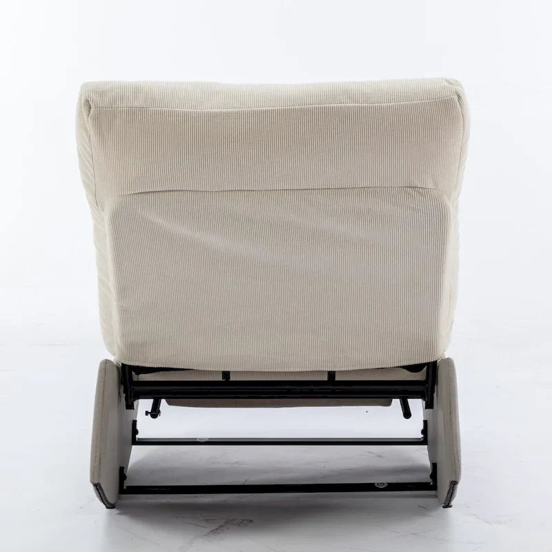 GDFStudio Contemporary Rocking Recliner with Footrest
