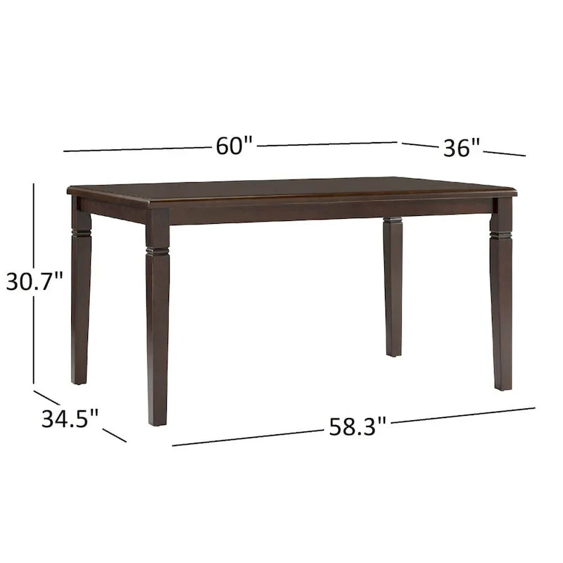 Lynn Espresso Dining Set by iNSPIRE Q Classic