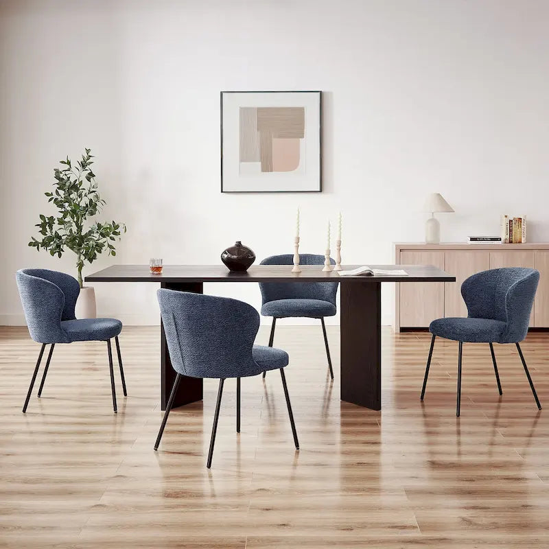 Set of 2 Modern Dining Chairs by Art Leon