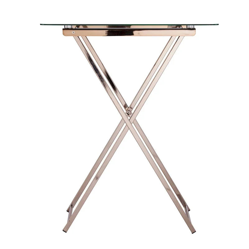 SEI Furniture Hinding Collapsible Tray Table