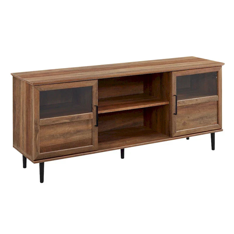 Middlebrook Jularbo 58-Inch Dual-Door Split Panel TV Stand