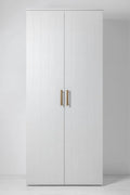 STOCKHOLM UNIVERSAL STORAGE CUPBOARD - VJ PANEL - DECO GOLD HANDLE