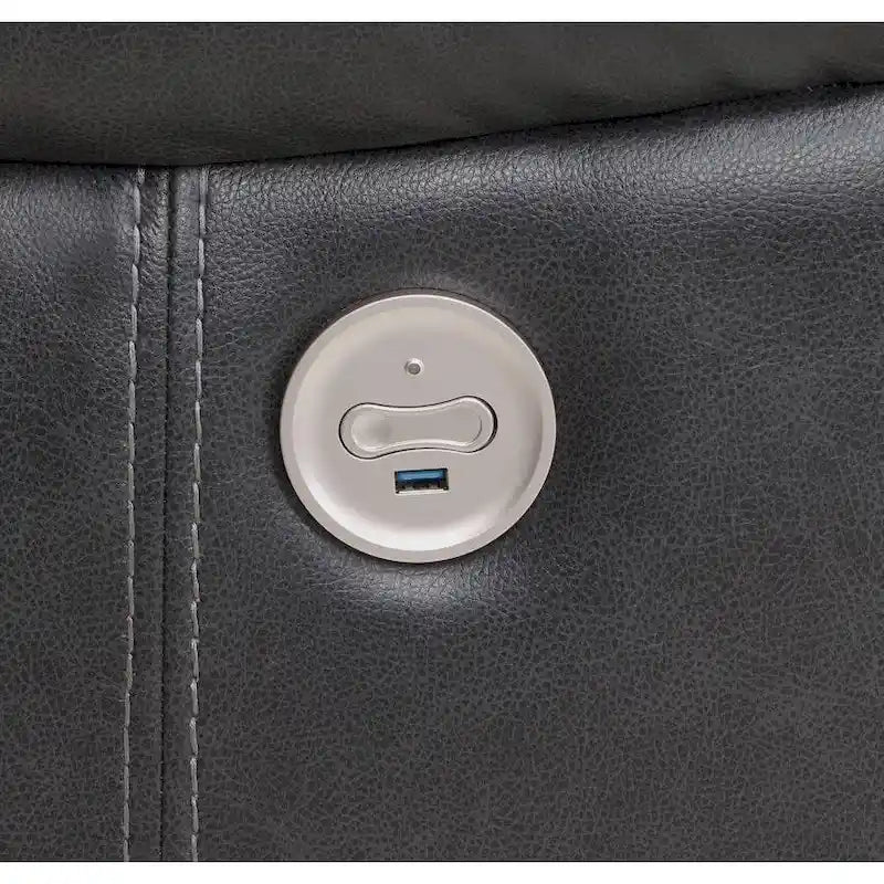 McLean Dark Grey Electric Recliner Chair