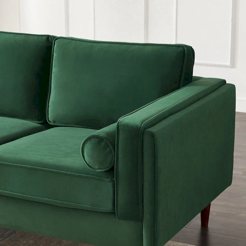 Lavinia Mid-Century Modern Sofa for Living Room - Dimensions: 33 x 88 x 34 inches