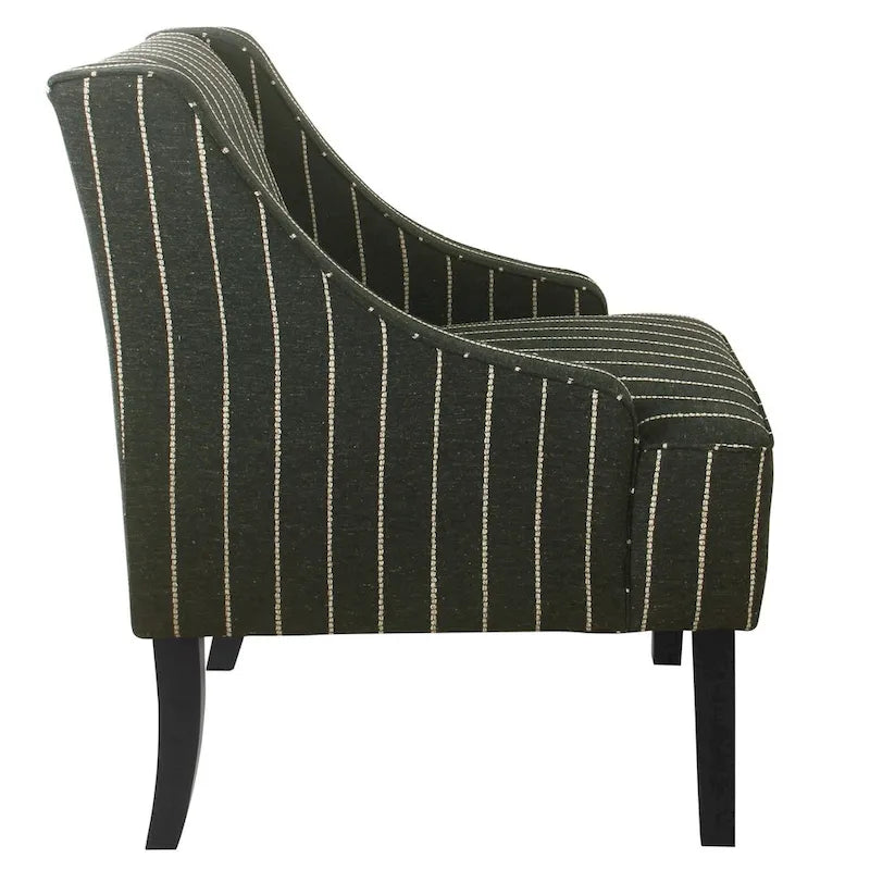 HomePop Classic Swoop Arm Accent Chair" can be rewritten as "HomePop Elegant Swoop Arm Accent Chair.