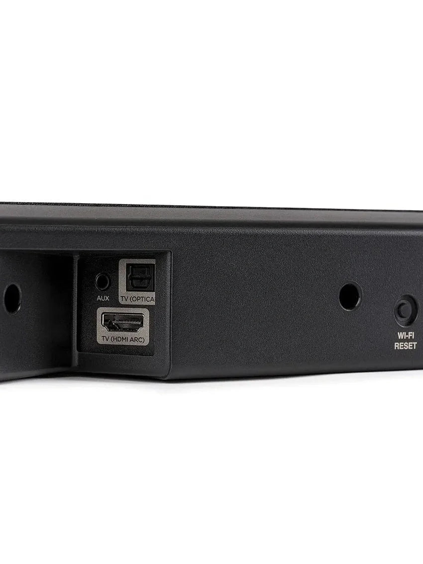Polk Audio Signa S2 Low Profile TV Sound Bar, Works with 4K & HD TVs, Wireless Subwoofer, Includes HDMI & Optical Cables, Bluetooth Enabled, Black