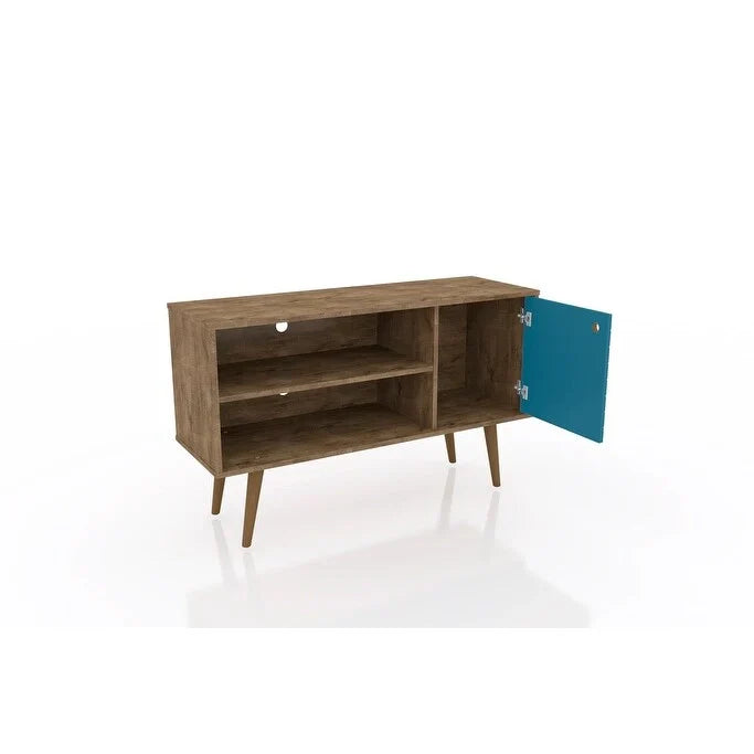 Mid-Century Modern Liberty Dual-Shelf TV Console
