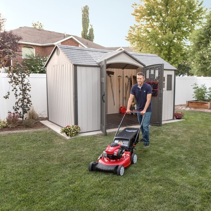 2025 12.5 ft. W 8 ft. D Plastic Storage Shed