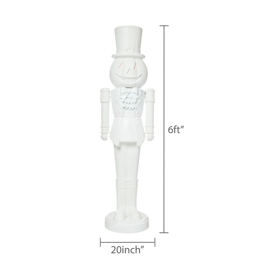2025 DIY Animated Giant Pumpkin Nutcracker, 72", Halloween by Way To Celebrate