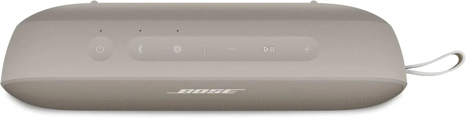 Bose SoundLink Flex Portable Bluetooth Speaker (2nd Gen), Portable Outdoor Speaker with Hi-Fi Audio, Up to 12 Hours Battery Life, Waterproof and Dustproof