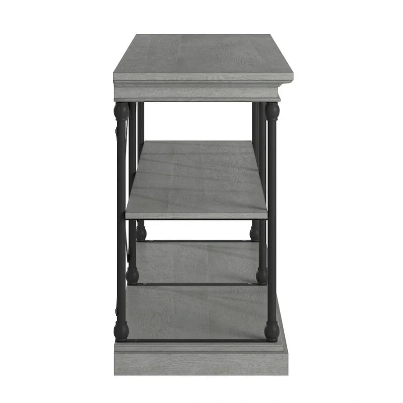 iNSPIRE Q Artisan Barnstone Iron and Wood Entryway Console Table