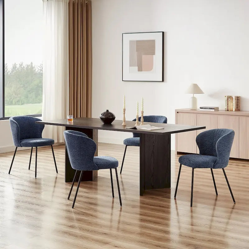 Set of 2 Modern Dining Chairs by Art Leon