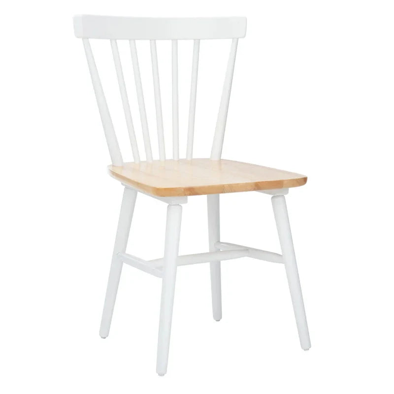 SAFAVIEH Signa Spindle Farmhouse Dining Chair Set (2 Chairs) - Dimensions: 20" W x 20" D x 33" H
