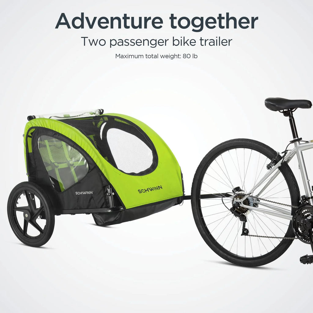 Schwinn Shuttle Foldable Bike Trailer
