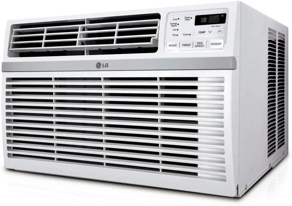 LG 6,000 BTU Window Air Conditioner, 115V, Cools 250 Sq.Ft. for Bedroom, Den
