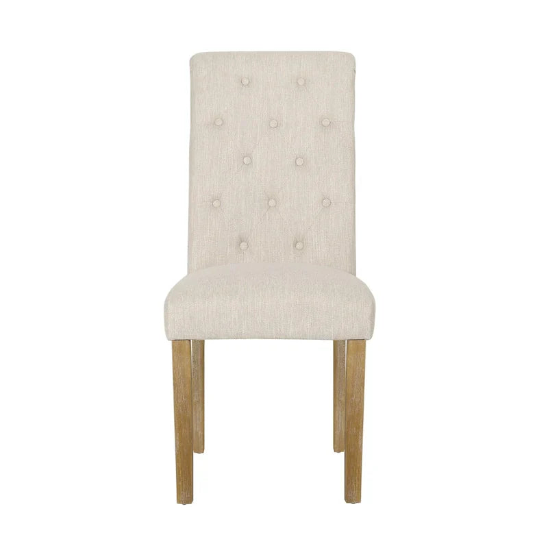 Set of 2 Aruda Upholstered Dining Chairs by Christopher Knight Home