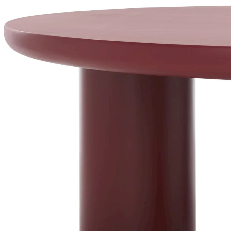 SAFAVIEH Home Mork Round Coffee Table with 3 Legs - 40" W x 40" D x 18" H