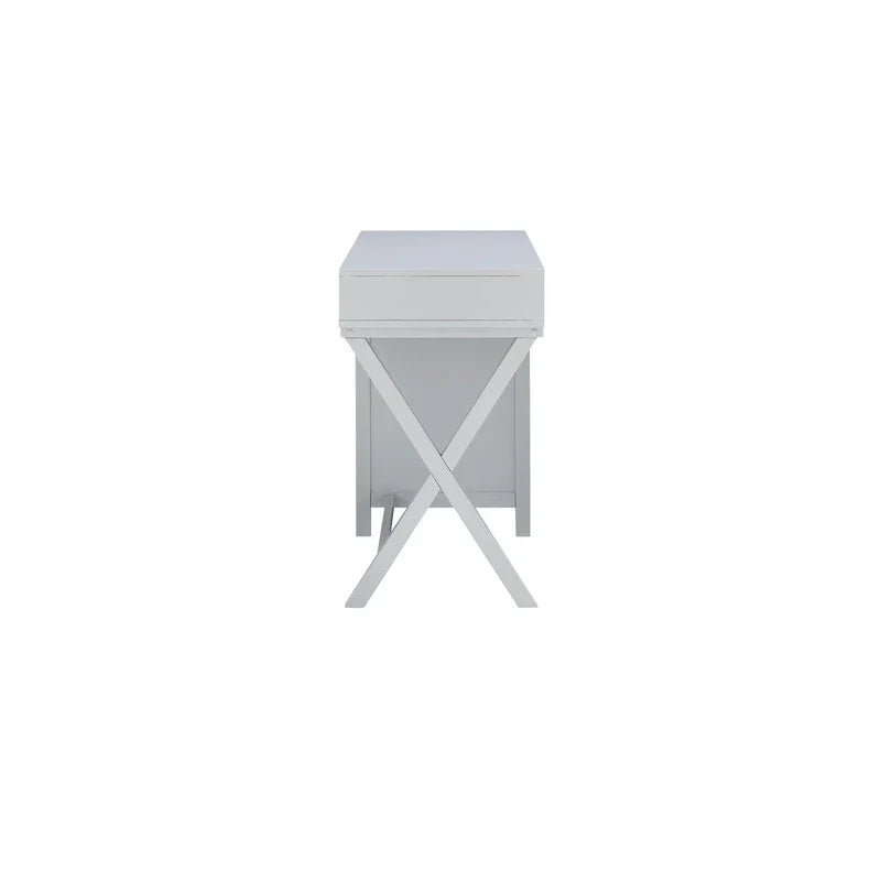 Linon Poppy Side Storage Writing Desk