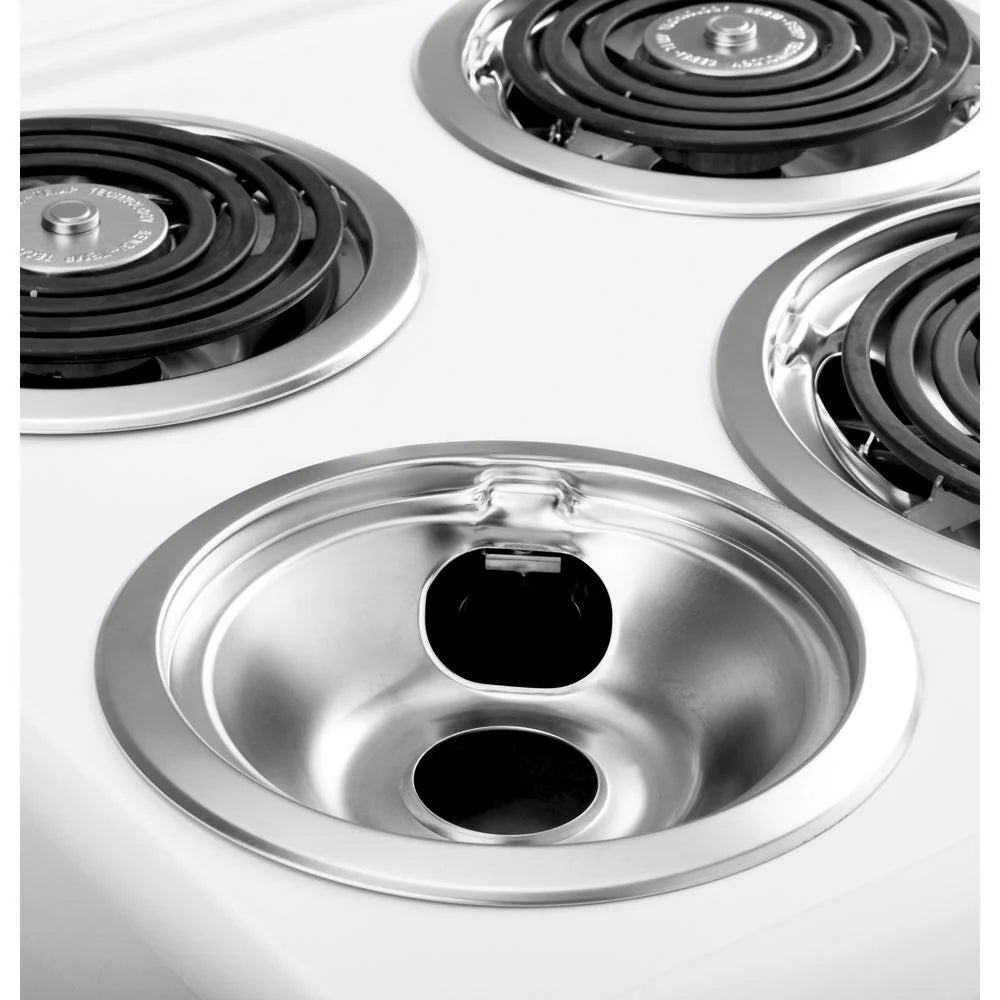 2025 20 in. 4 Burner Element Free-Standing Electric Range in White