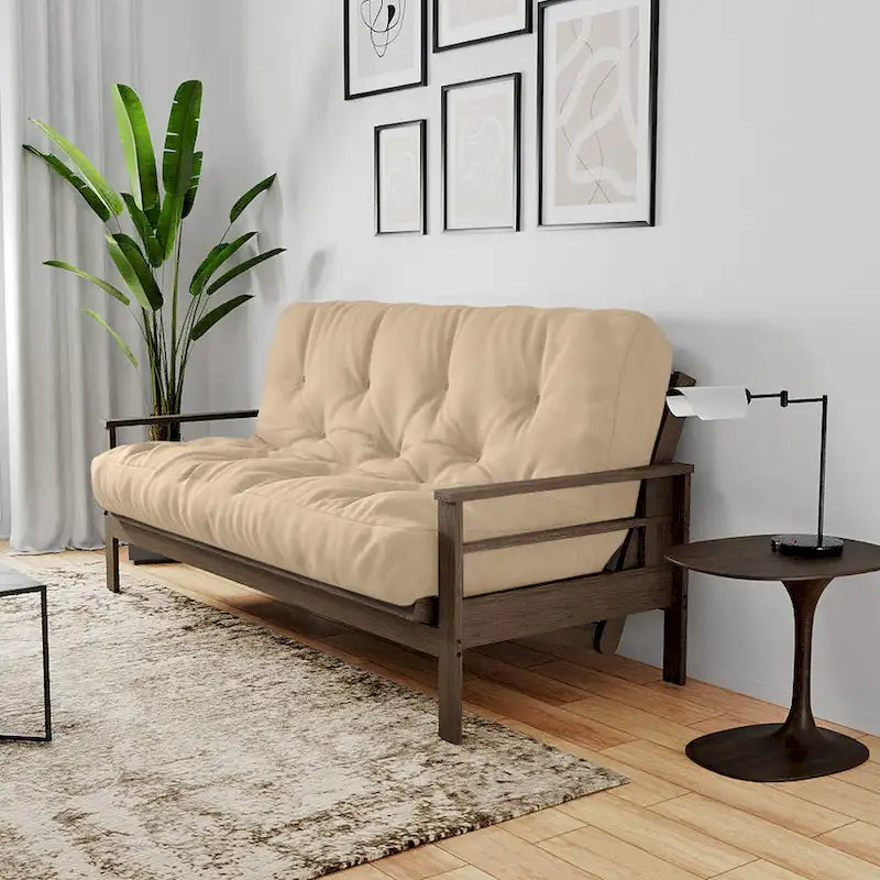 Loosh Home Twin Size Futon Mattress with 8-Inch Gel Memory Foam