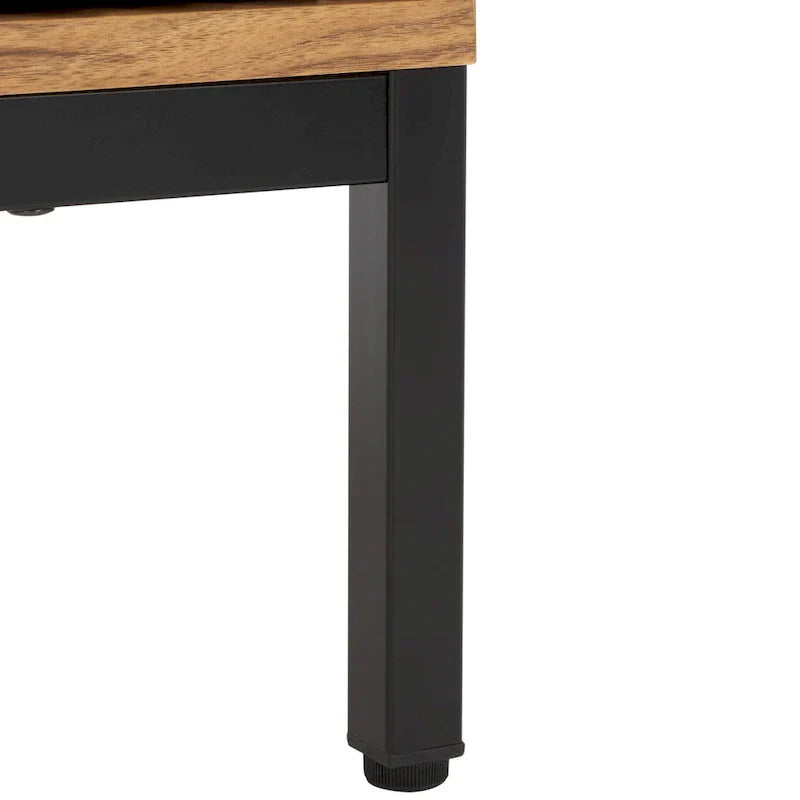 SAFAVIEH Deandra 4-Door Media Stand for Entertainment - Accommodates Up to 65-Inch Flat Screen TV - Dimensions: 60.8" W x 17.7" D x 24.6" H