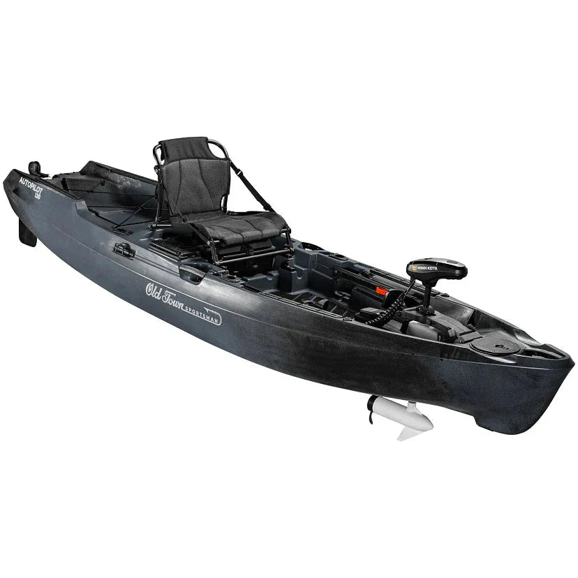 Old Town Sportsman AutoPilot 120 Motorized Fishing Kayak with Minn Kota Trolling Motor �� 12-ft