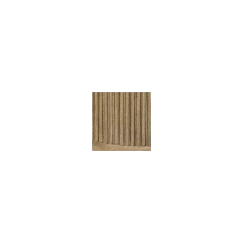 Signature Design by Ashley Camdill Light Brown and White End Table - Dimensions: 18.13" W x 18.13" D x 23.75" H