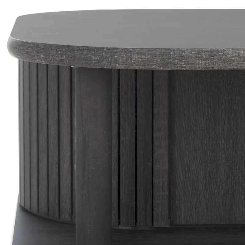 SAFAVIEH Home Tealla 2-Door Tambour Coffee Table - 43"W x 22"D x 17"H