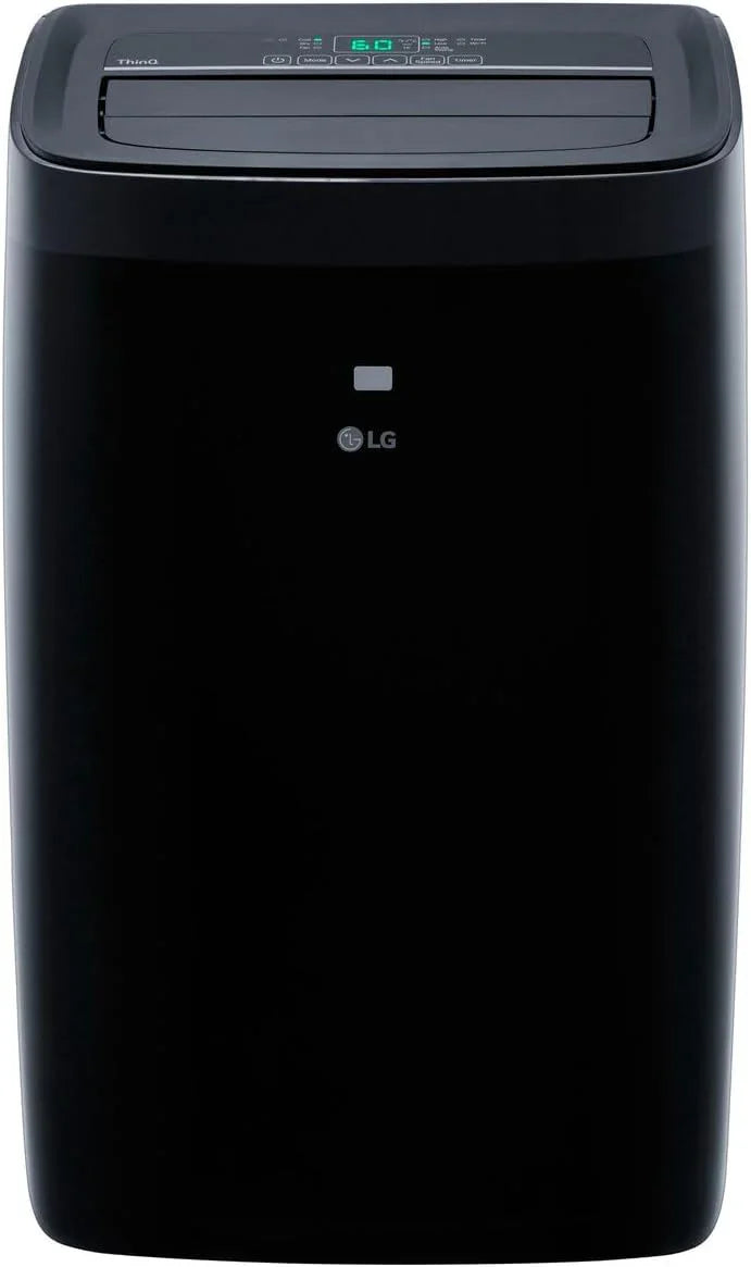 LG 8,350 BTU (DOE) / 12,000 BTU (ASHRAE) Smart Portable Air Conditioner, Cools 350 Sq.Ft. (14' x 25' room size),Smartphone & Voice Control works with LG ThinQ, Amazon Alexa and Hey Google, 115V